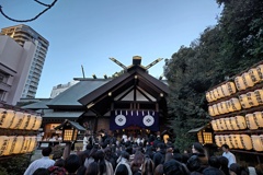東京大神宮の初詣(２)