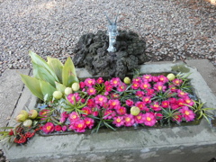 仙波東照宮の花手水