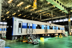 志村検車区内部寸景(１)