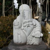 河原町稲荷神社の福禄寿像