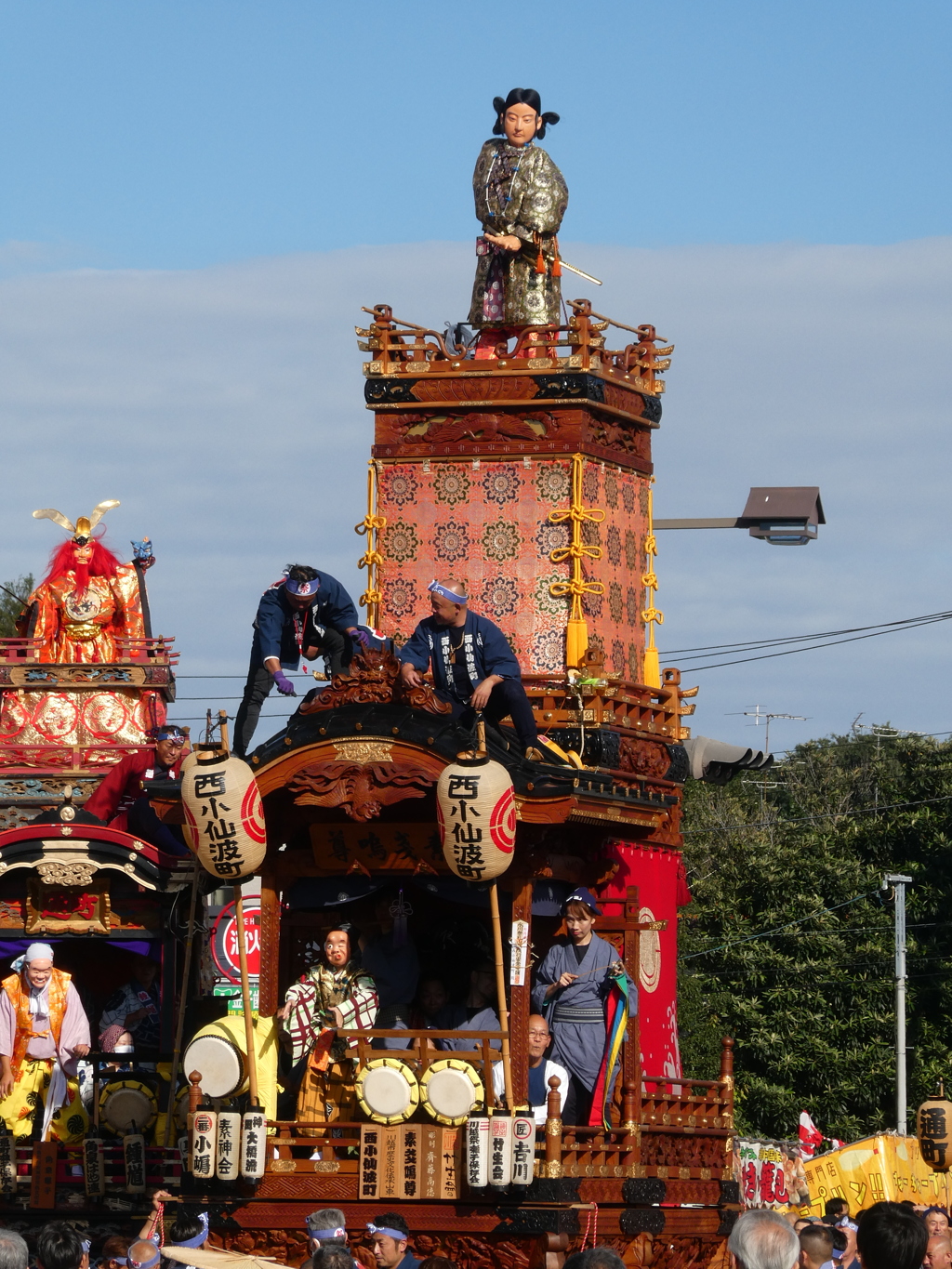 西小仙波町の山車