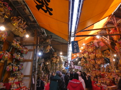 鷲神社酉の市の賑わい(1)