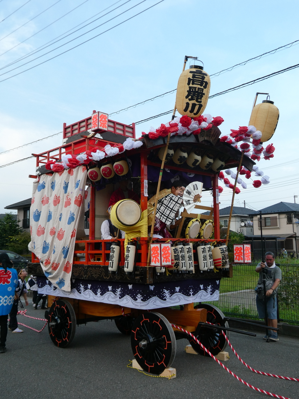 高麗川の山車