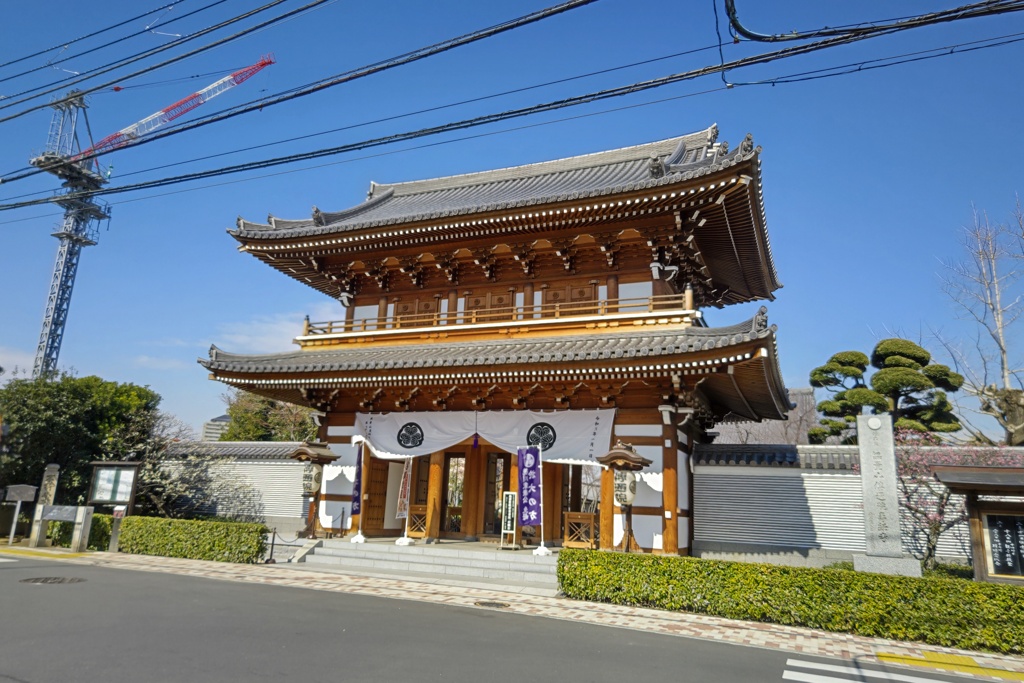 伝通院(山門)
