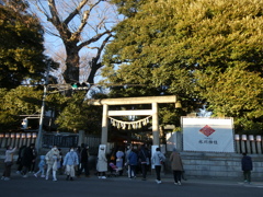 川越氷川神社小鳥居