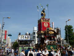 参拝中