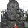 お不動様と鏡餅