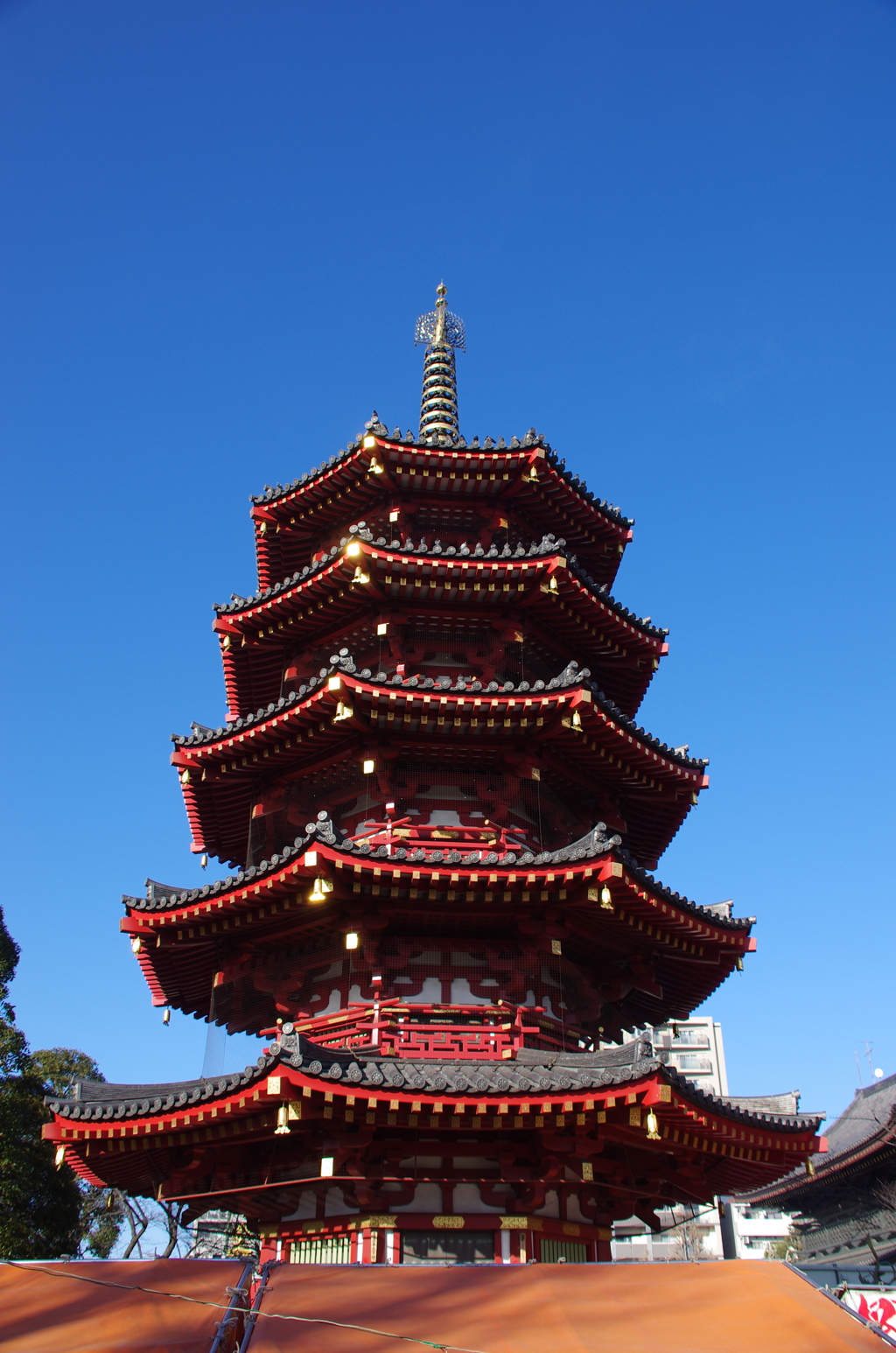 川崎大師八角五重塔(2)