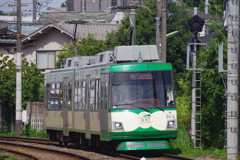 東急世田谷線300系玉電色