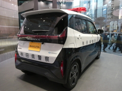 日産サクラパトカー（リア）