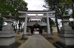 小野神社(灯篭と一の鳥居)