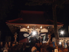 元日の霞野神社(１)