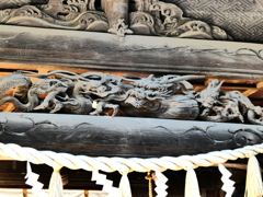 二宮神社の彫刻