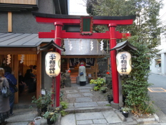五十稲荷神社(鳥居)