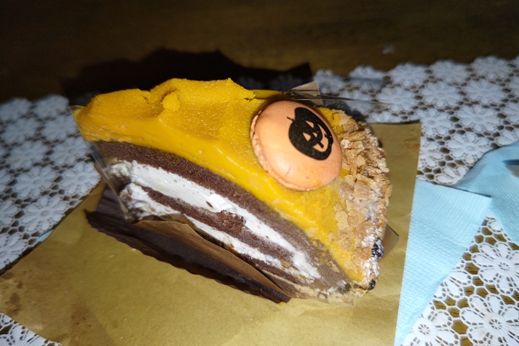 ハロウィンのケーキ