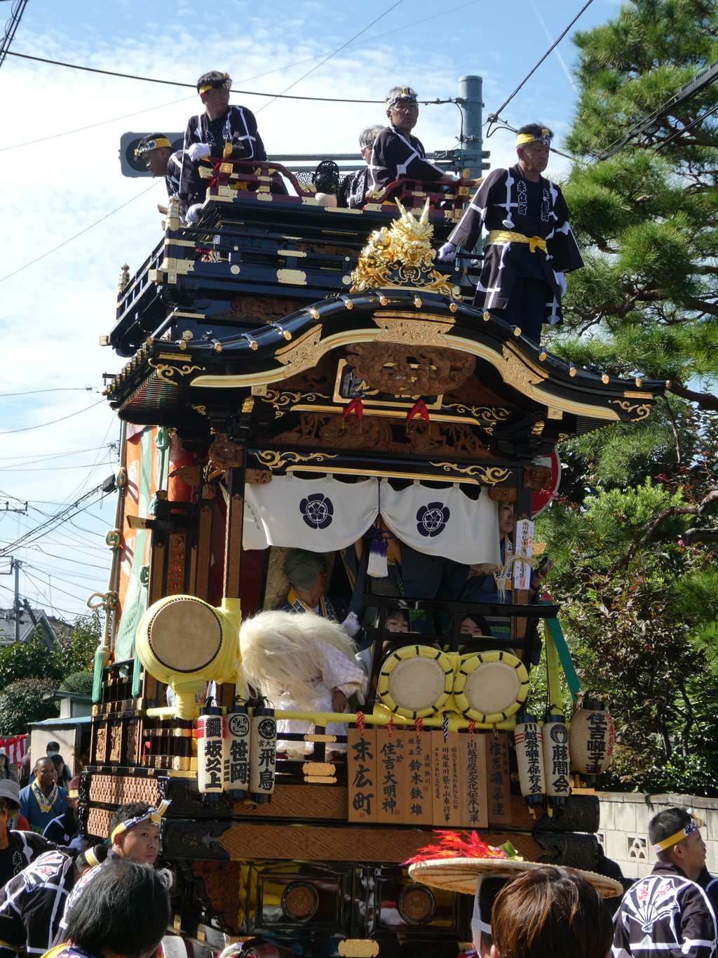 令和７年末広町の山車(１)