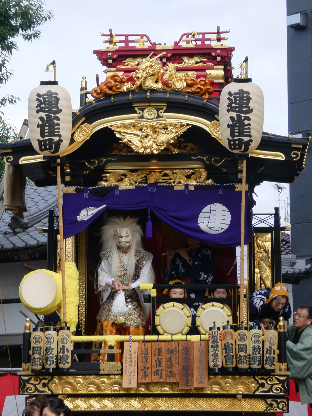 連雀町の山車(２)