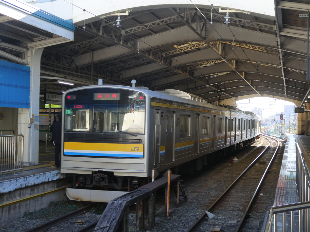 205系+アーチ屋根