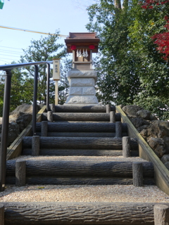 三峰への道