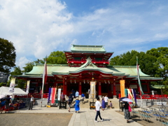 深川祭の富岡八幡宮