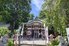 夏の川越八幡宮