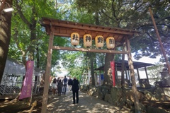 金ヶ作熊野神社(神門)