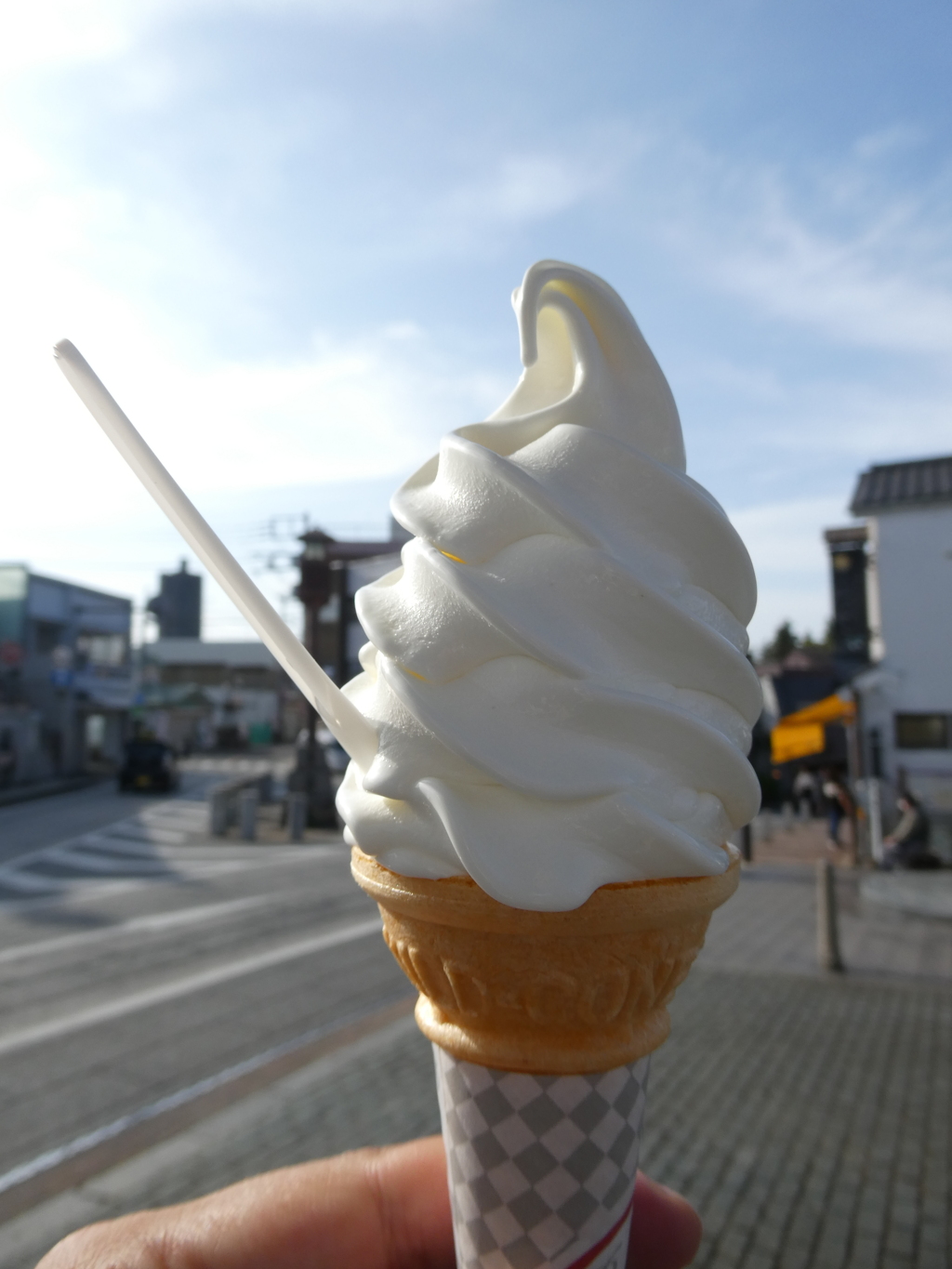 成田ゆめ牧場のソフトクリーム