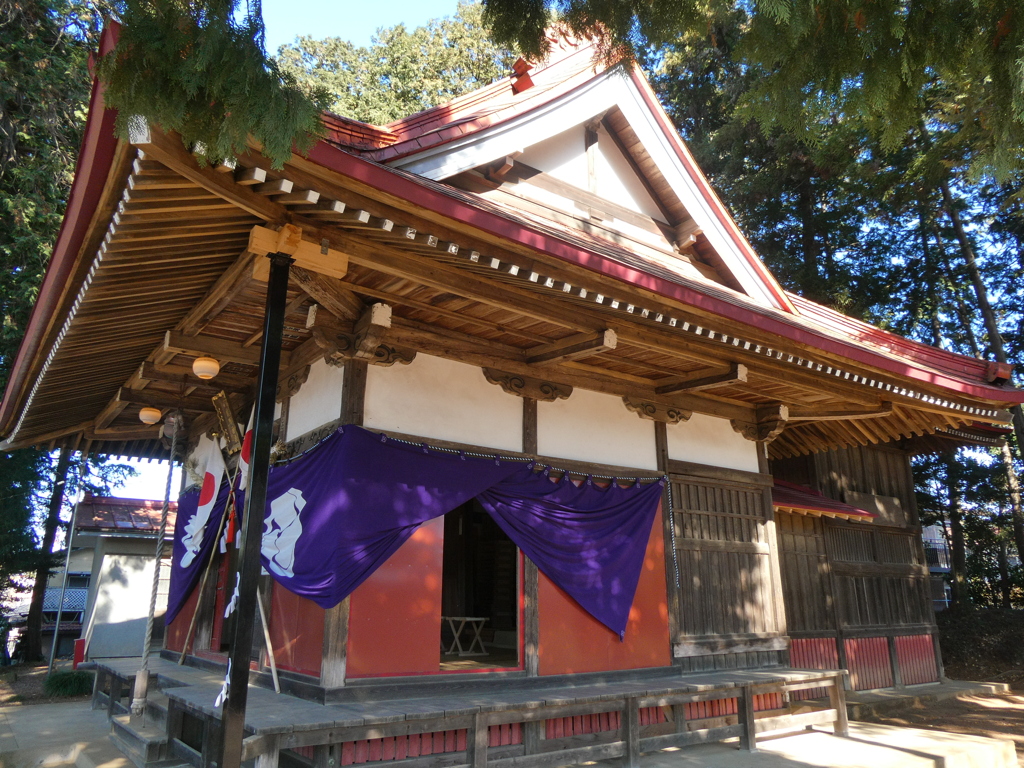 霞野神社拝殿