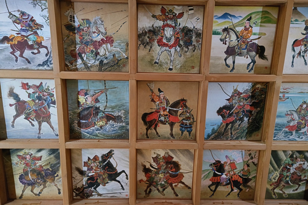 矢先稲荷神社の天井画(1)