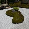 枯山水と音羽護国寺の石