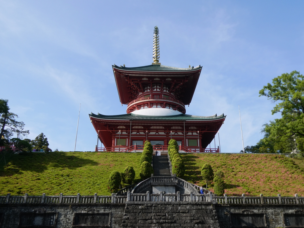 成田山新勝寺(平和の大塔)