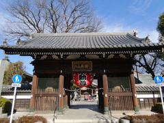 田無の雷門