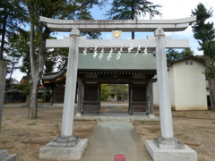 小野神社(南門)