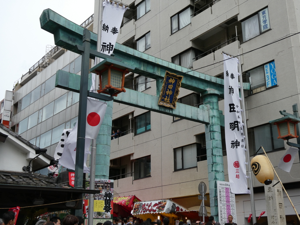 神田明神鳥居