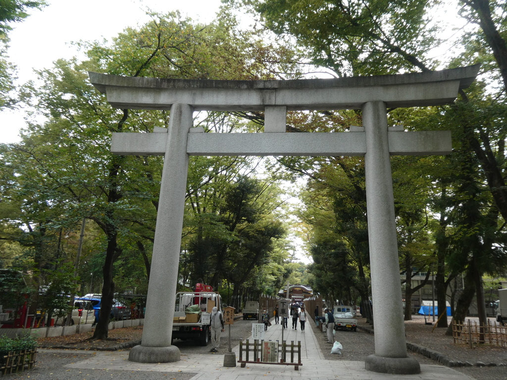 大國魂神社鳥居