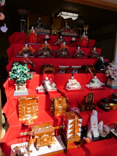 令和７年 霞野神社のひな人形