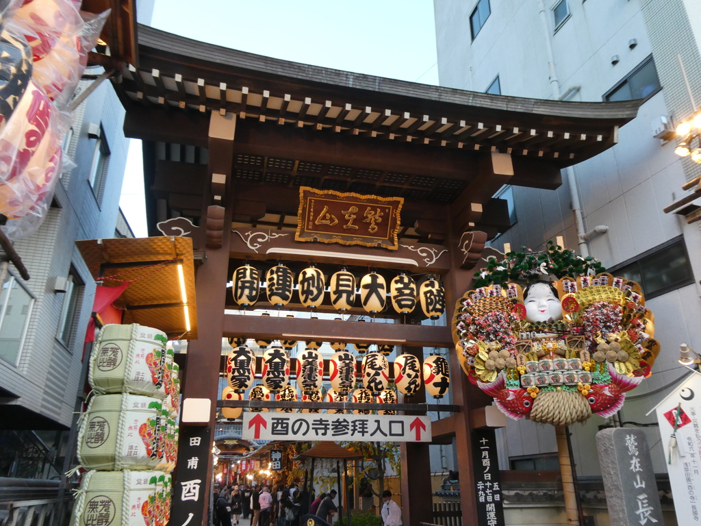 酉ノ寺長國寺山門