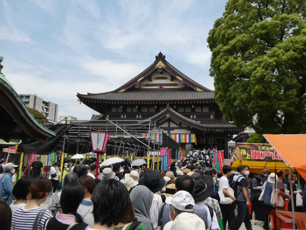 大開帳奉修の川崎大師(1)