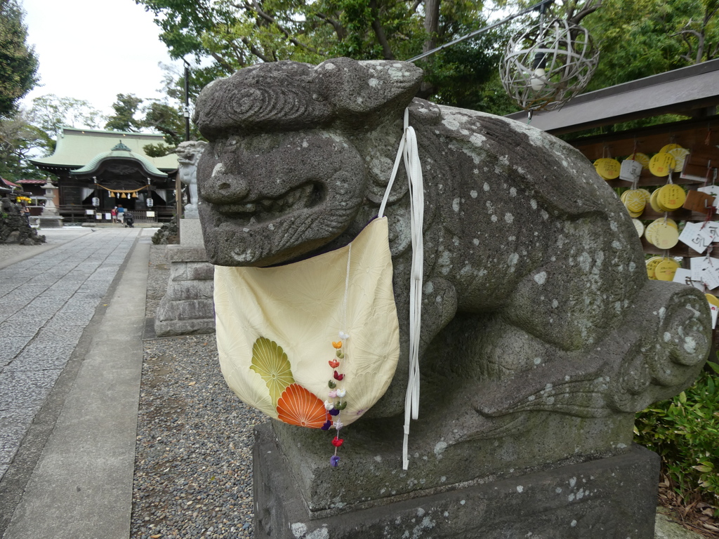アイーン狛犬(阿形)