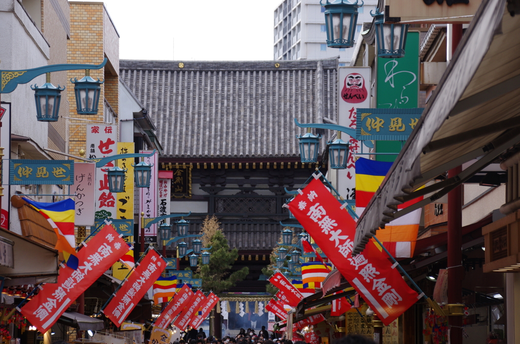 川崎大師仲見世通り