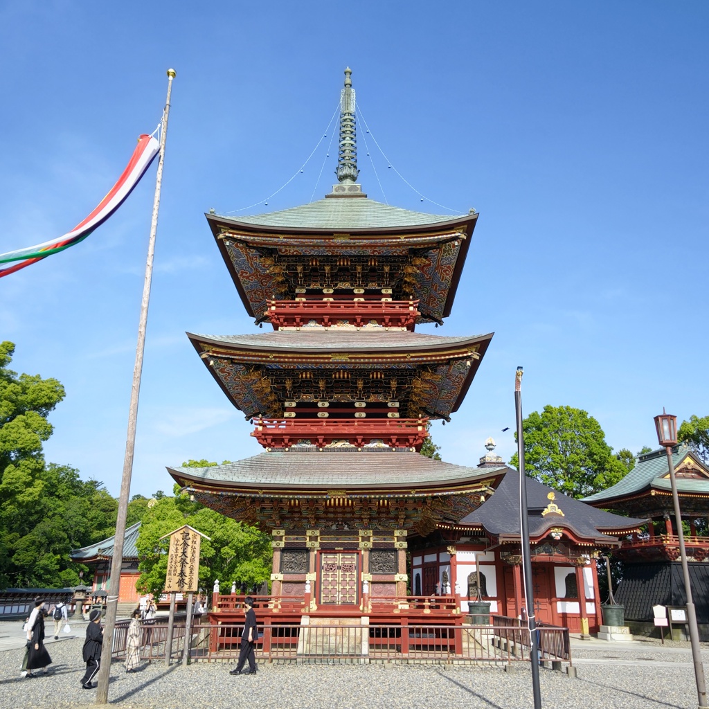 成田山新勝寺(三重塔)