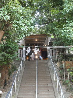 仙波浅間神社の階段