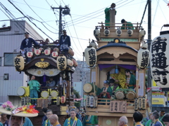 仙波町と南通町の山車