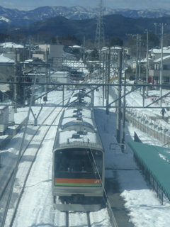 雪の川越線(4)