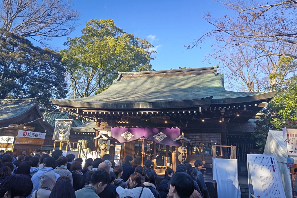 やはり賑わってました！