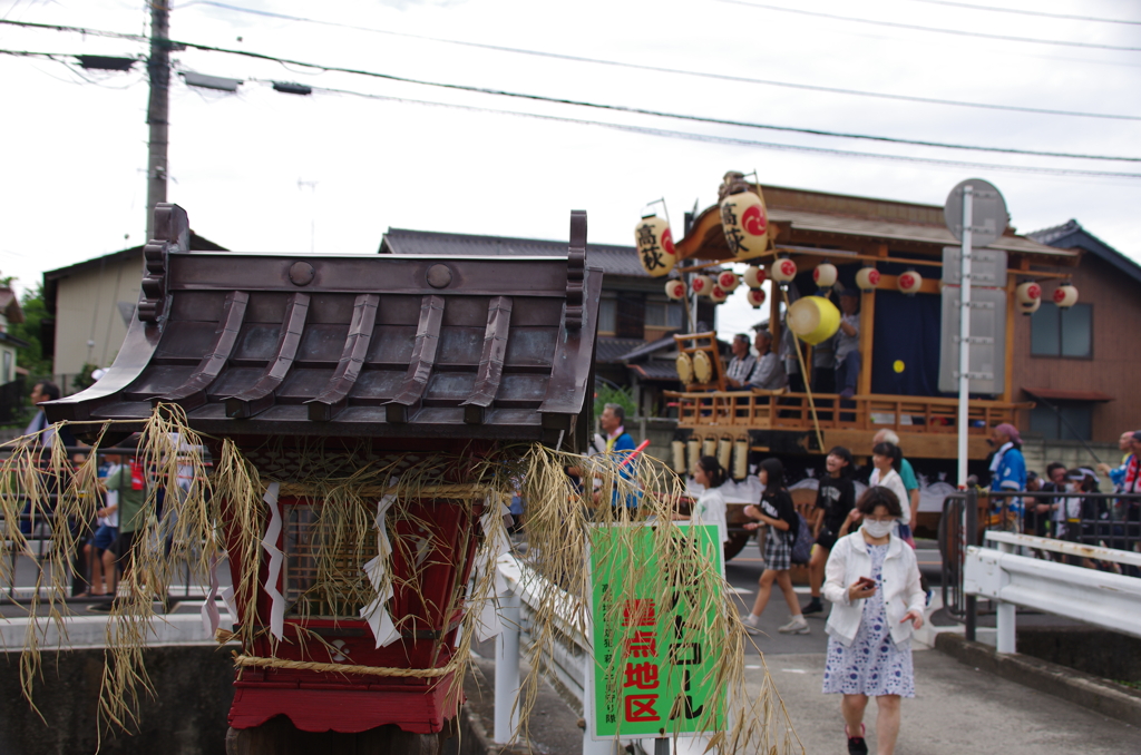 灯篭と山車(1)