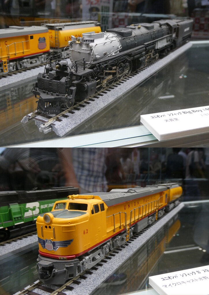 ユニオンパシフィックの機関車