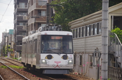 東急世田谷線300系幸福の招き猫電車