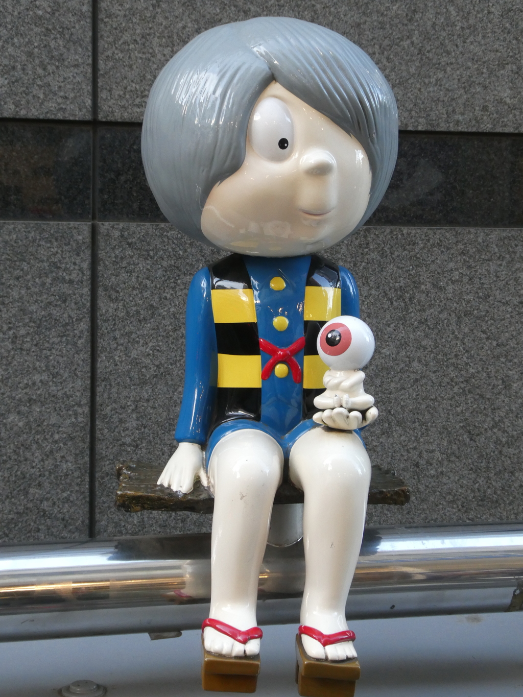 天神通りの鬼太郎像