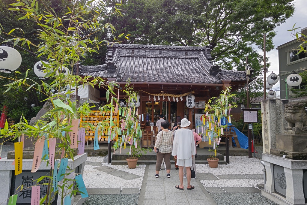 夏詣の川越熊野神社